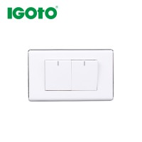 Igoto American Standard 2g 1way Switch 10a Home Electrical Wall Switch